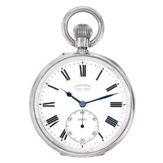 Swiss silver lever deck watch for the German Navy Circa 1939
