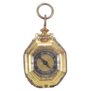 German/French gilt and rock crystal pendant watch Circa 1635