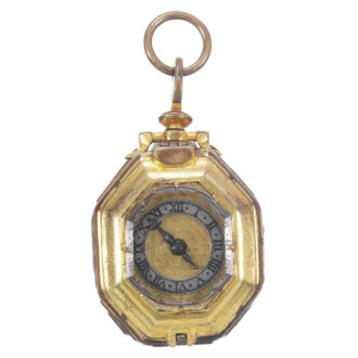 German/French gilt and rock crystal pendant watch Circa 1635
