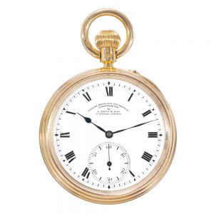 Possibly unique English gold chronometer Circa 1882-1883