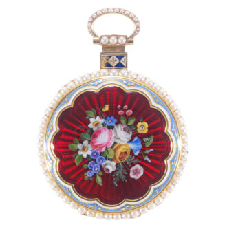 English cylinder watch for the Chinese market Circa 1820-1821