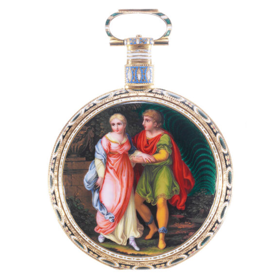 English gold duplex made for the Chinese market Circa 1820
