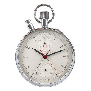 Swiss non slip enamel coated lever chronograph Circa 1966