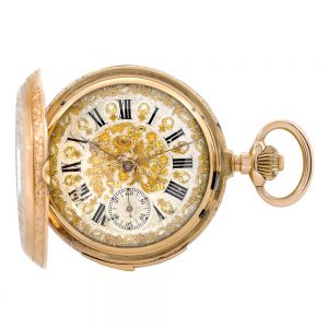 Swiss gold lever for the South American market Circa 1890