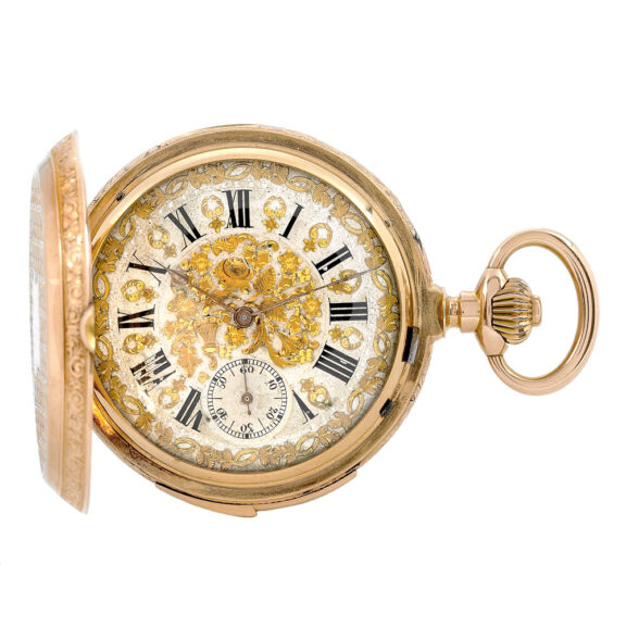 Swiss gold lever for the South American market Circa 1890