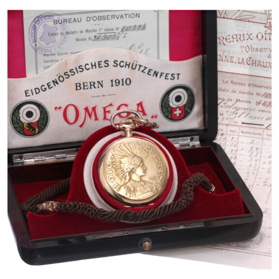 Swiss gold Première Classe pocket chronometer Circa 1910 Swiss gold Première Classe pocket chronometer Circa 1910