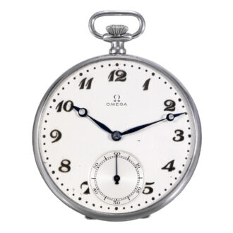 Swiss platinum open faced lever dress watch Circa 1935