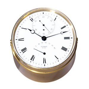 French deck chronometer with power reserve Circa 1850