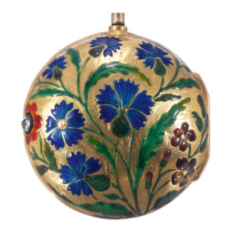 French gold, enamel, diamond set repeating verge Circa 1750