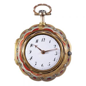 English triple cased verge for the Islamic market Circa 1810