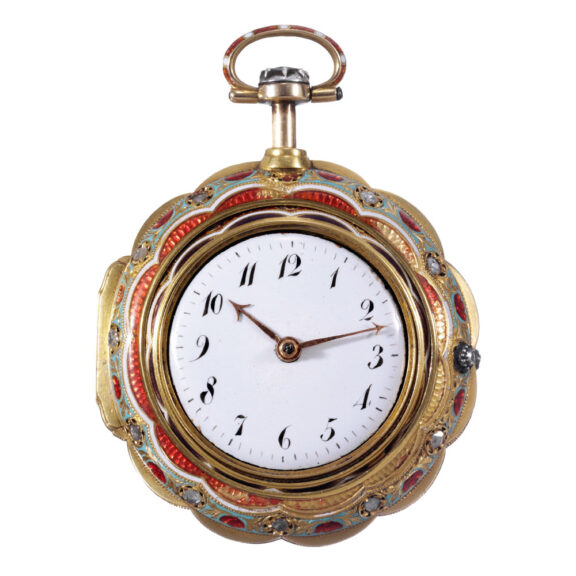 English triple cased verge for the Islamic market Circa 1810