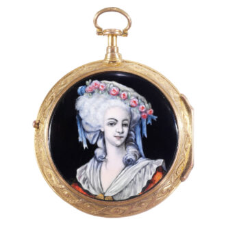 Rare English coach watch for the Chinese market Circa 1790
