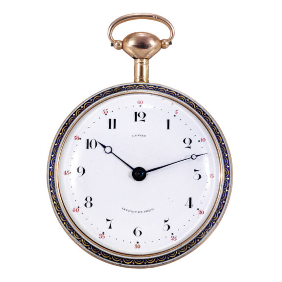 French gold à toc quarter repeating cylinder watch Circa 1788