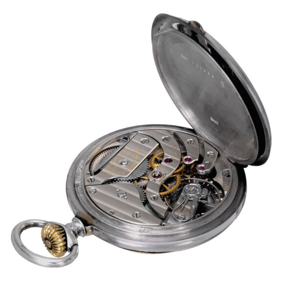 Swiss silver and gold Adjusted Extra lever watch Circa 1913 Swiss silver and gold Adjusted Extra lever watch Circa 1913