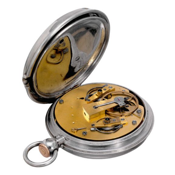 French striking clockwatch with jump hours Circa 1796-1797 French striking clockwatch with jump hours Circa 1796-1797