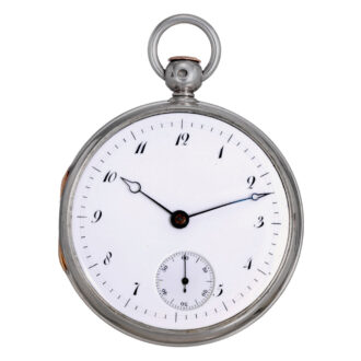 French striking clockwatch with jump hours Circa 1796-1797