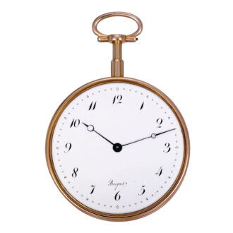 French rose gold quarter repeating cylinder watch Circa 1799