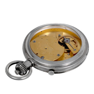Interesting, rare Swiss silver inking chronograph Circa 1891