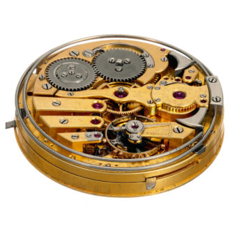 Extremely fine Swiss lever with six complications Circa 1885