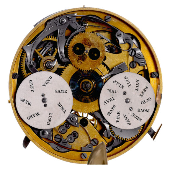 Extremely fine Swiss lever with six complications Circa 1885 Extremely fine Swiss lever with six complications Circa 1885Extremely fine Swiss lever with six complications Circa 1885