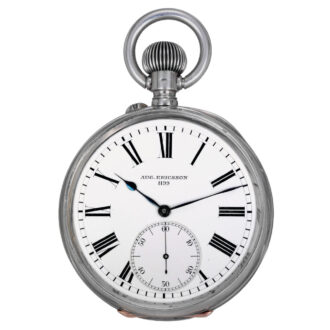 Russian/Swiss silver and gold deck chronometer Circa 1900