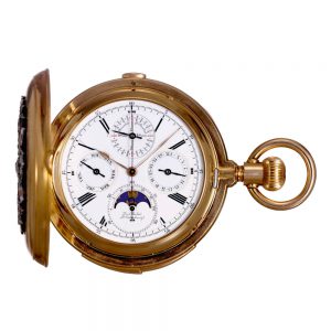 Important Russian 18k rose gold complicated watch Circa 1900
