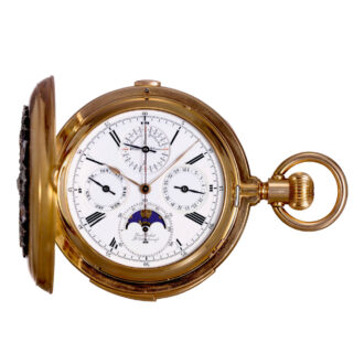 Important Russian 18k rose gold complicated watch Circa 1900