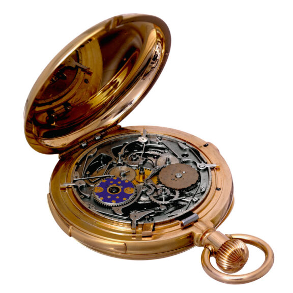 Important Russian 18k rose gold complicated watch Circa 1900 Important Russian 18k rose gold complicated watch Circa 1900