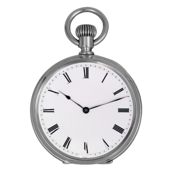Historically important Swiss silver cylinder watch Circa 1876 Historically important Swiss silver cylinder watch Circa 1876