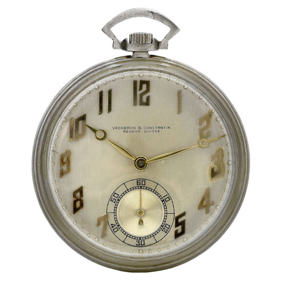 Elegant Swiss platinum Art Deco lever dress watch Circa 1920