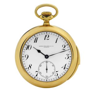 Swiss gold minute repeating lever watch Circa 1912 and 1975