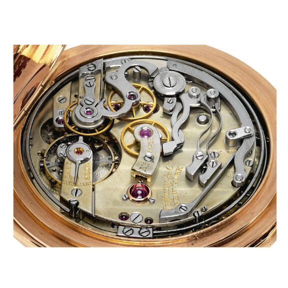 Swiss repeating split seconds lever chronograph Circa 1888 Swiss repeating split seconds lever chronograph Circa 1888