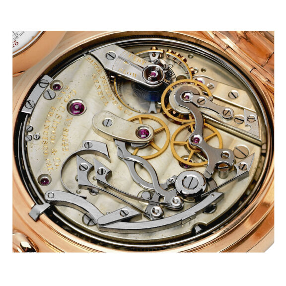 Swiss repeating split seconds lever chronograph Circa 1889 Swiss repeating split seconds lever chronograph Circa 1889