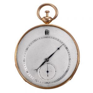 French quarter repeating jump hours cylinder watch Circa 1835