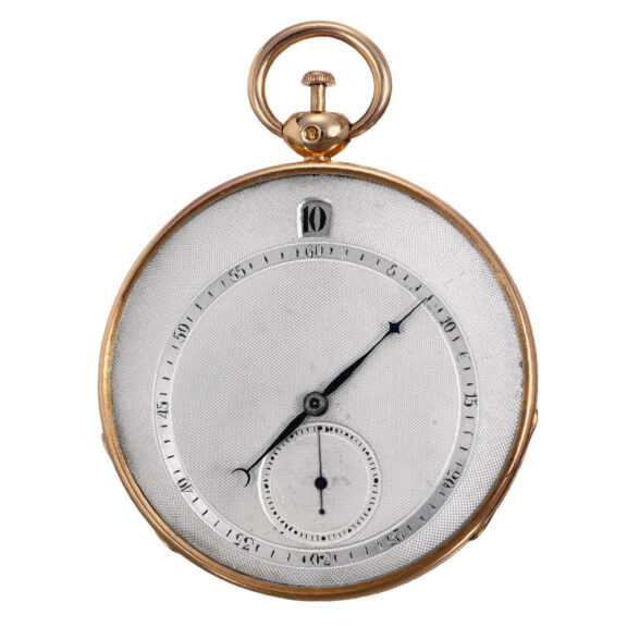 French quarter repeating jump hours cylinder watch Circa 1835