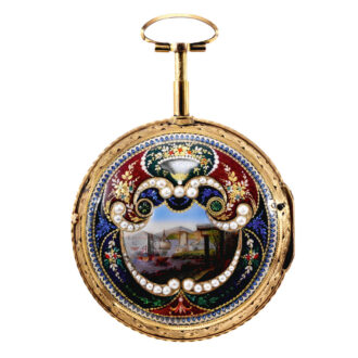 French gold repeating verge for the Islamic market Circa 1760