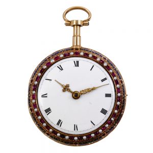 English clockwatch made for the Chinese market Circa 1785