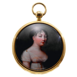French gold quarter repeating cylinder pocket watch Circa 1808