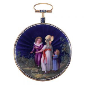 Swiss/French verge made for the Chinese market Circa 1790