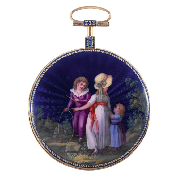 Swiss/French verge made for the Chinese market Circa 1790
