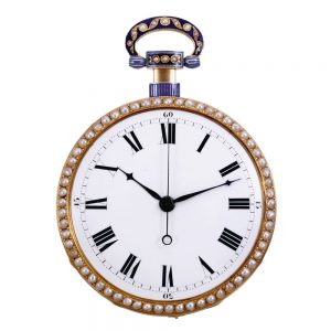 Swiss gold musical watch for the Chinese market Circa 1820