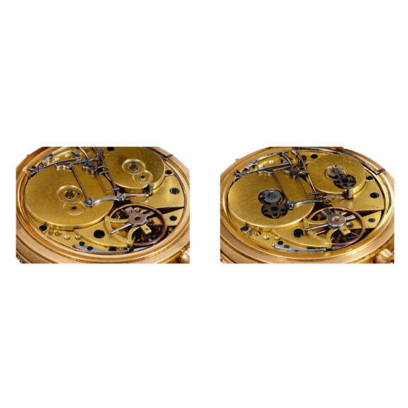 Swiss gold cylinder watches for the Chinese market Circa 1830 Swiss gold cylinder watches for the Chinese market Circa 1830