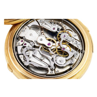 Swiss gold independent stop-seconds chronograph Circa 1881