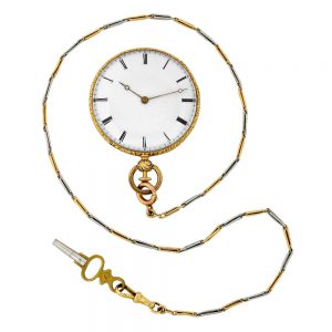 Fine Swiss gold quarter repeating lever watch Circa 1890Fine Swiss gold quarter repeating lever watch Circa 1890