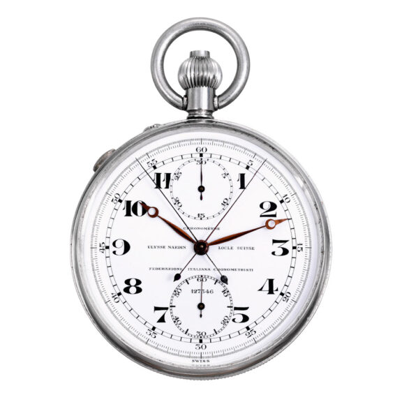 Historically important split seconds chronograph Circa 1950