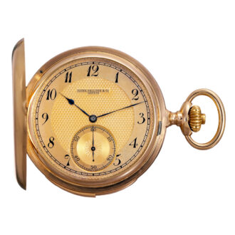 Swiss 14k gold quarter repeating lever watch Circa 1903