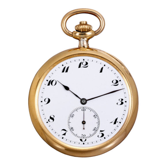 Swiss 18 Carat gold trip minute repeating keyless lever Circa 1920