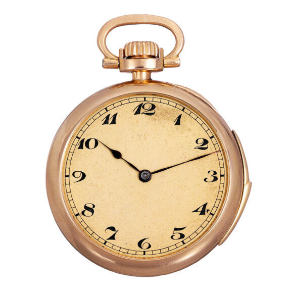 Danish 14k gold five-minute repeating lever watch Circa 1915