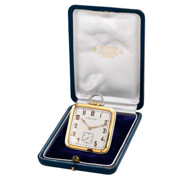 Elegant Swiss gold square Art Deco dress watch Circa 1929 Elegant Swiss gold square Art Deco dress watch Circa 1929