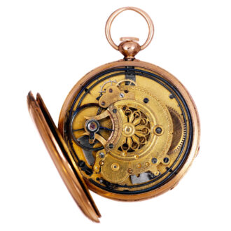French repeating watch with special escapement Circa 1830